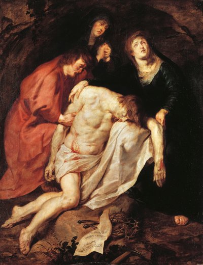 The Lamentation of Christ, ca. 1616/17 (olje på lerret) av Anthony van Dyck