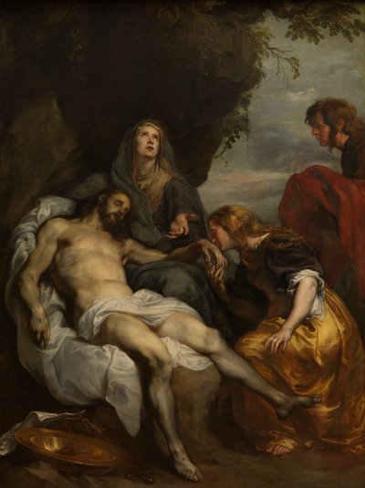 The Lamentation over the Dead Christ, ca. 1629 (olje på lerret) av Anthony van Dyck