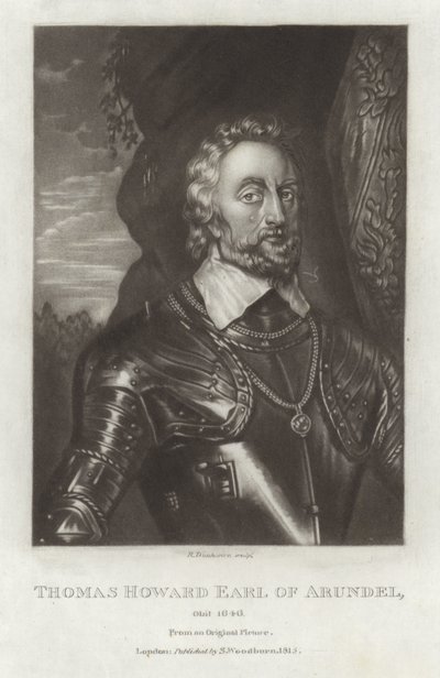 Thomas Howard jarl av Arundel av Anthony van Dyck