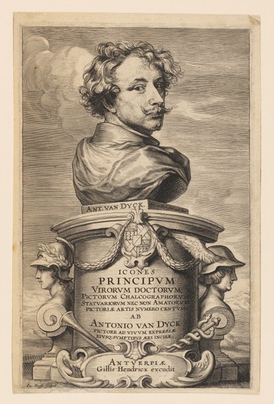 Tittelside, fra Icons of Princes of Men av Anthony van Dyck