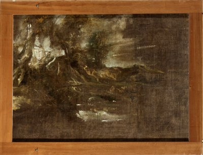 Skogkledd landskap av Anthony van Dyck