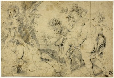Unge Bacchus og ledsagere av Anthony van Dyck