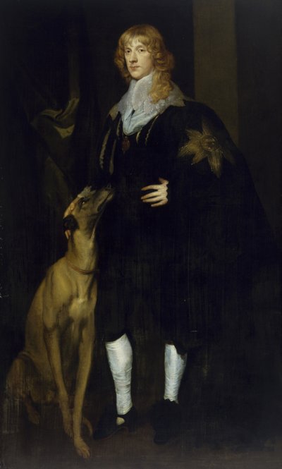 James Stuart, hertug av Lenox og Richmond, 1600-tallet av Anthony van after Dyck
