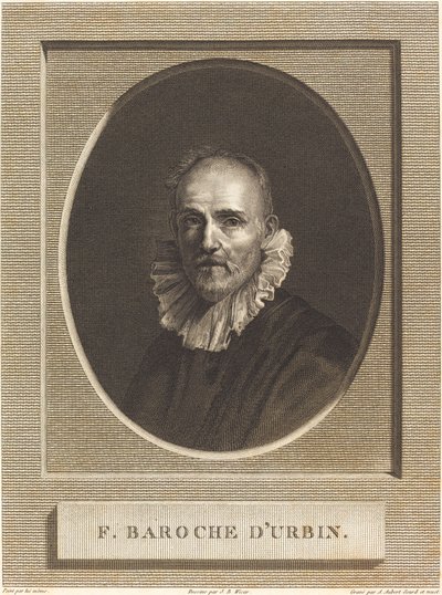 Federico Barocci av Antoine Aubert after Jean Baptiste Joseph Wicar after Federico Barocci