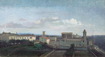 Roma, Trinità dei Monti-kirken av Antoine Auguste Ernest Herbert or Hebert