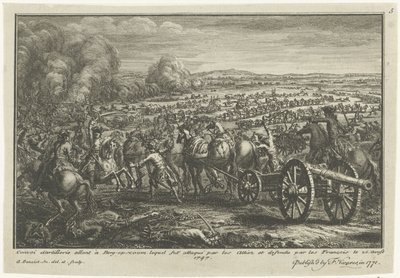 Alliert angrep på en fransk artilleritransport, 1747 Convoi d