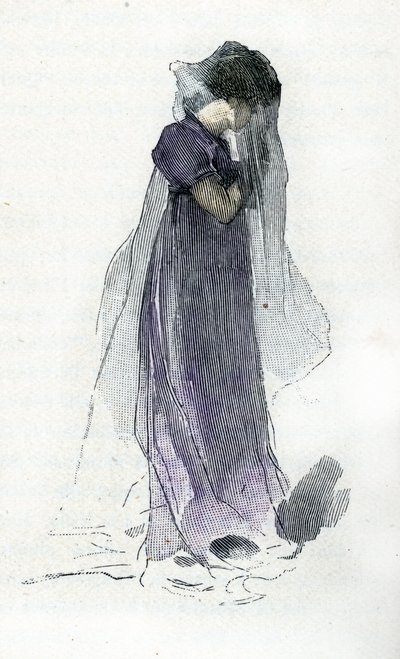 Portrett av Fanny Dillon (1785-1836) kone til grev Bertrand, ledsager av Napoleon I som fulgte ham til Saint Helene av Antoine Calbet