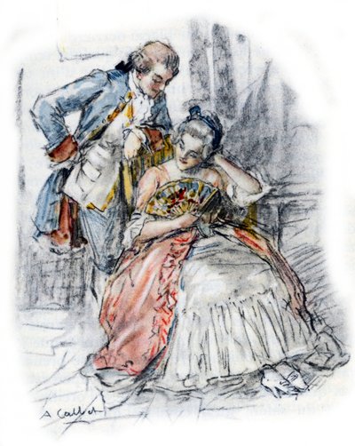 Werther hoffmann Mademoiselle de B for å glemme Charlotte av Antoine Calbet