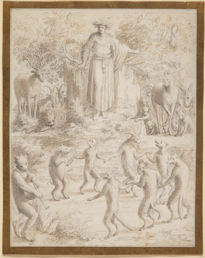 Philostratus-motiv av Antoine Caron