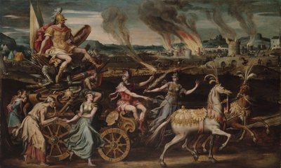 The Triumph of Mars, ca. 1570 av Antoine Caron