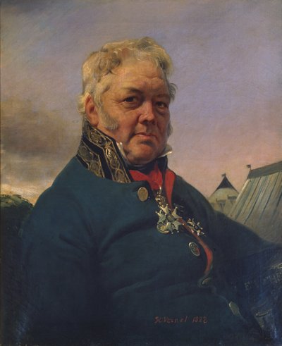 Baron Rene Nicolas Dufriche-Desgenettes (1762-1837) 1822 (olje på lerret) av Antoine Charles Horace Vernet