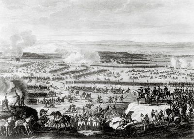 Slaget ved Austerlitz i Moravia av Antoine Charles Horace Vernet