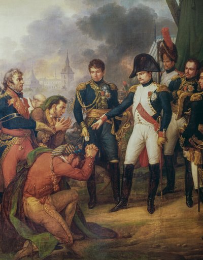 Napoleon Bonaparte i utkanten av Madrid, 7. desember av Antoine Charles Horace Vernet