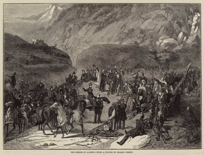 Franskmennene i Alger av Antoine Charles Horace Vernet