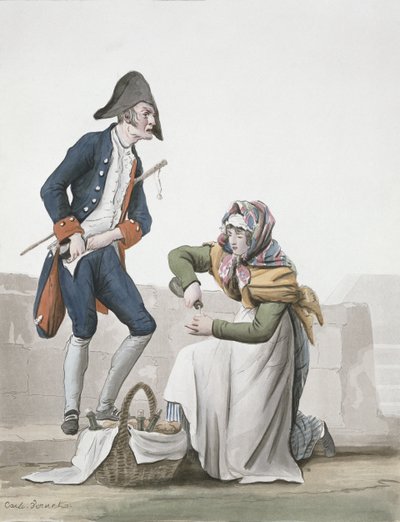 Konjakk-selgeren av Antoine Charles Horace Vernet
