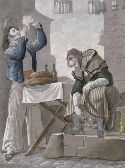 "Det er ingen røyk uten ild" av Antoine Charles Horace Vernet
