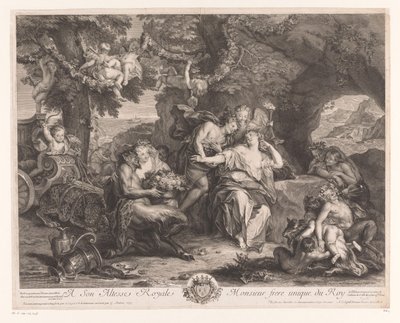 Bacchus og Ariadne av Antoine Coypel