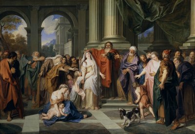 Susannah anklaget for utroskap, 1695-1696 av Antoine Coypel