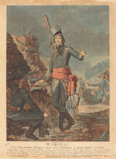 General Francois Severin Desgraviers Marceau av Antoine François Sergent