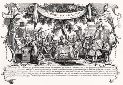 Krakow-treet, 1742 av Antoine Humblot