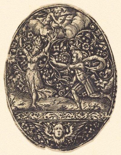 Apollo og Daphne av Antoine Jacquard