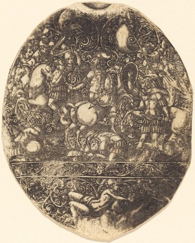Siege of Troy av Antoine Jacquard