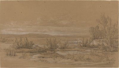 Landskap unge Vourlis av Antoine Jean Duclaux