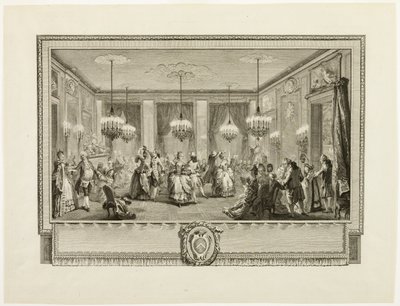 Bal Paré (Juvelballen) av Antoine Jean Duclos