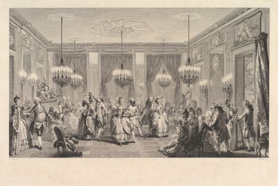 Le Bal Paré, 1774. av Antoine Jean Duclos
