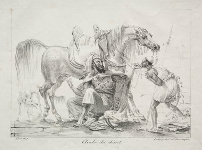 Araber av ørkenen av Antoine Jean Gros