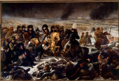 Kampanje av Preussen og Polen (1806-1807): "" Napoleon I (1769-1821) på slagmarken til Eylau 9/02/1807"" Maleri av Antoine Jean Gros (1771-1835) 1808 Søn. 5,21x7,84 m av Antoine Jean Gros