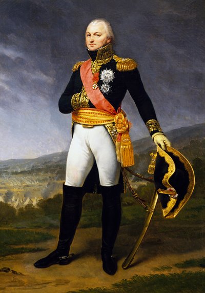 Portrett av Claude Just Alexandre Louis Legrand (1762-1815), fransk general, Maleri av Jean Antoine Gros (1771-1835) av Antoine Jean Gros