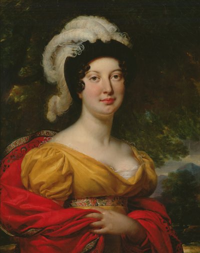 Portrett av Marshal Lannes kone av Antoine Jean Gros