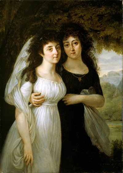 Portrett av Maistre-søstrene, 1796. av Antoine Jean Gros