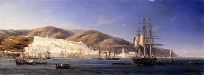 Alger havn av Antoine Leon Morel Fatio