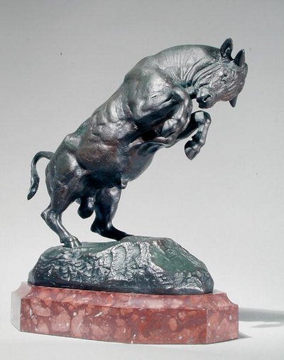 Oppdrett okse av Antoine Louis Barye