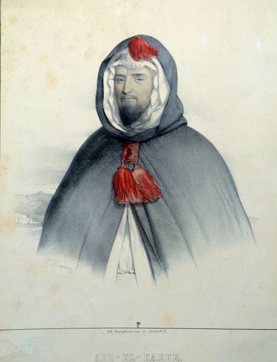 Portrett av Abd El-Kader (Abd-El-Kader av Antoine Maurin