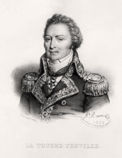 Portrett av Louis-René Madelaine Le Vassor, greve av La Touche-Tréville av Antoine Maurin
