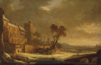 Januar måned, Snøeffekt, 1699 av Antoine Pierre the Younger Patel