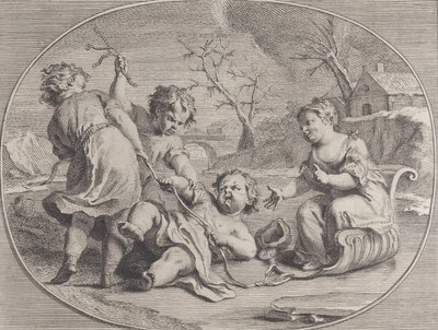 Vinter L'Hyver, 1740-60. av Antoine R. Tronchon