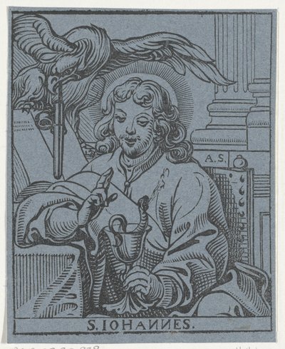 Johannes evangelisten De fire evangelistene (serietittel) av Antoine Sallaert