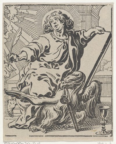 Johannes evangelisten De fire evangelistene (serietittel) av Antoine Sallaert