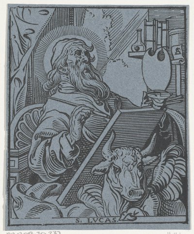 Luke the Evangelist The Four Evangelists (serietittel) av Antoine Sallaert