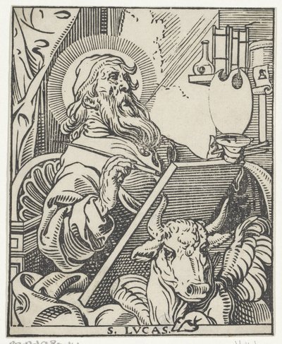 Luke the Evangelist The Four Evangelists (serietittel) av Antoine Sallaert