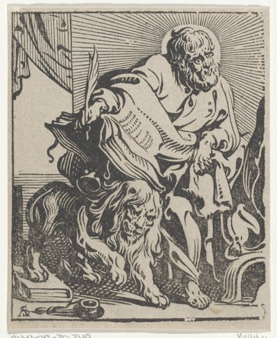 Merk evangelisten De fire evangelistene (serietittel) av Antoine Sallaert