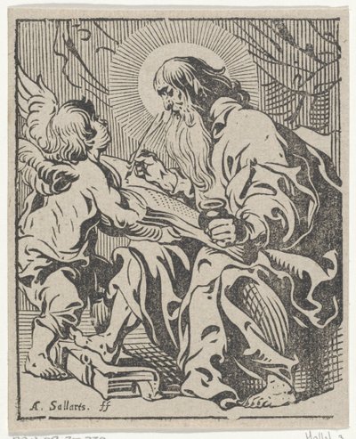Evangelisten Matteus De fire evangelistene (serietittel) av Antoine Sallaert