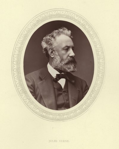 Jules Verne av Antoine Samuel Adam Salomon