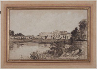 Utsikt over Versailles, 1800-tallet. av Antoine Vollon