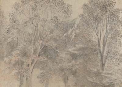 Tretopper [verso] av Antoine Watteau