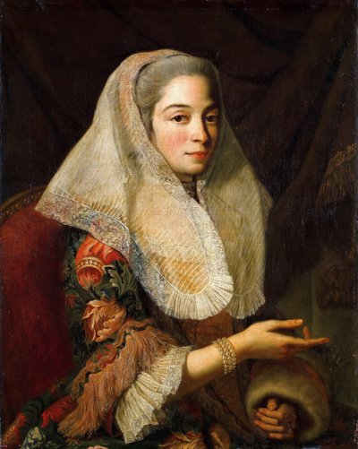 Portrett av en ung maltesisk dame av Antoine de Favray